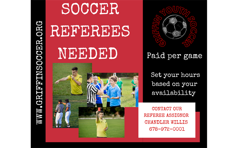 REFEREES NEEDED
