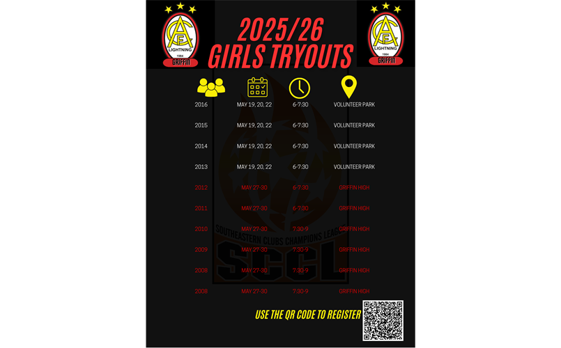 AFC Select Girls Tryouts